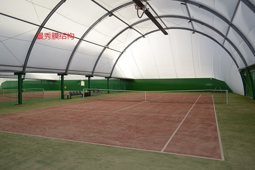 网球场膜结构